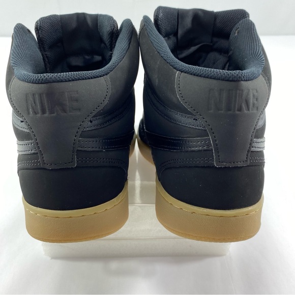NIKE Court Vision Mid’Triple Black Gum Basketball Men’s 12 Sneakers CD5466-006 - Picture 6 of 16